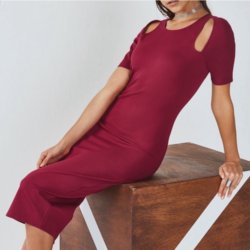 NWT Fabletics Eva Midi Dress Size XS